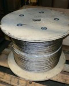 WIRE ROPE 1/4" 6X36 IWRC SST